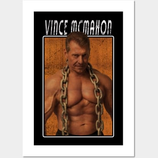 Vintage Wwe Vince Mcmahon Posters and Art